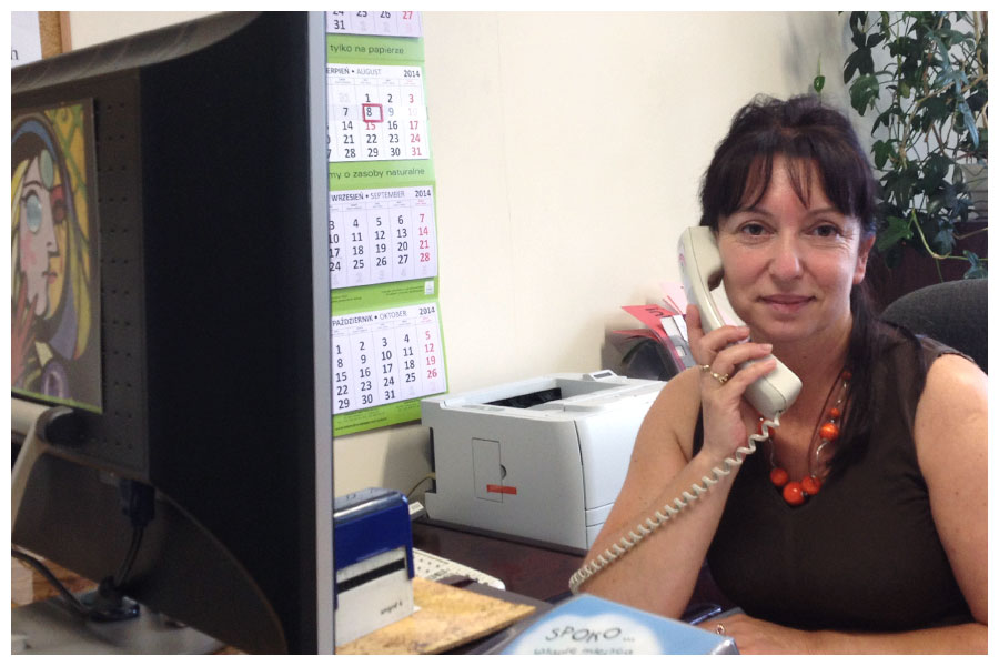 Biuro otwarte w godzinach 8.00-16.00 od poniedziałku do piątku